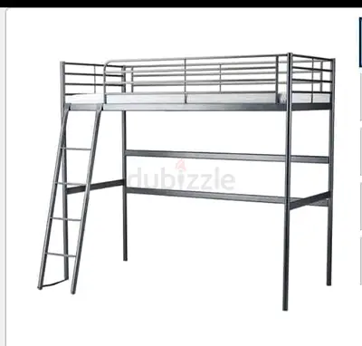 IKEA loft bed single size used good condition