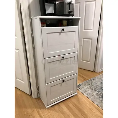 Stylish White Storage Cabinet for Sale