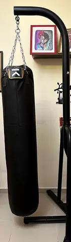 Heavy Punching Bag and Stand for Boxing Fitness Training