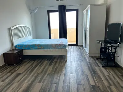 Now available single or couple only Big room with private washroom kitchen  near metro may available