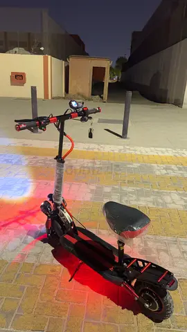 Electric Scooter with Stylish LED Lights