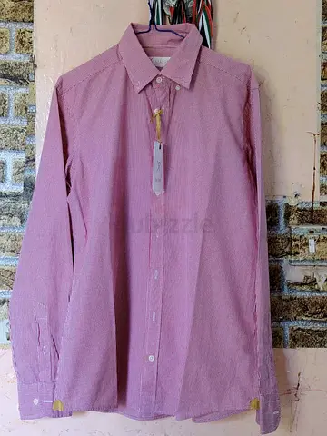 Stylish Red and White Striped Shirt