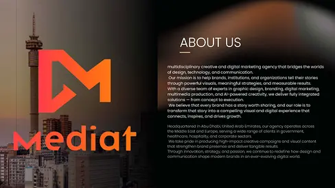 Graphic design and social media services