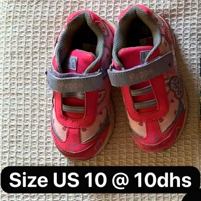 Peppa Pig shoes size US 10