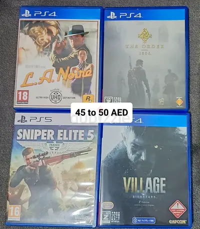 Cheap ps4  ps5 games, prices on photos