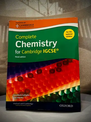 Complete Chemistry for CambridgeI GCSE Third edition (Oxford)