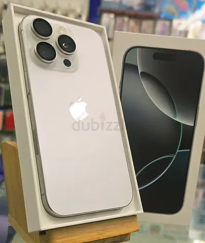Like New Apple iPhone 16 Pro in Original Box Very Few Days Used Only 256gb White, Under Warranty