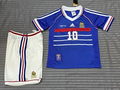 Authentic France Football Jersey with Shorts