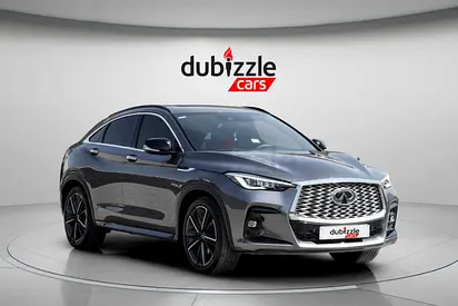 AED 2187/month | 2023 Infiniti QX55 Sensory | GCC Specs | Ref#389654