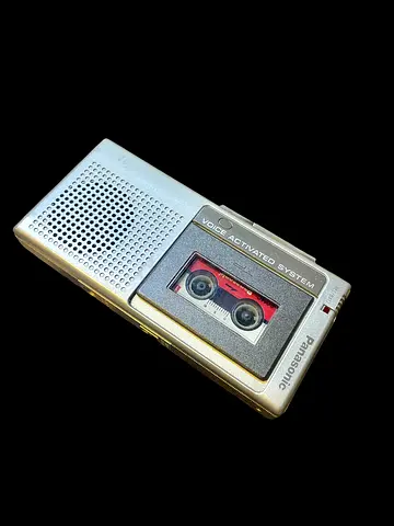 Vintage Panasonic Microcassette Recorder