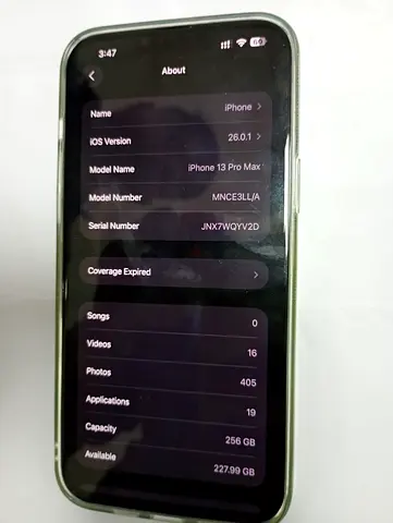 IPHONE 13 PRO MAX 256 GB