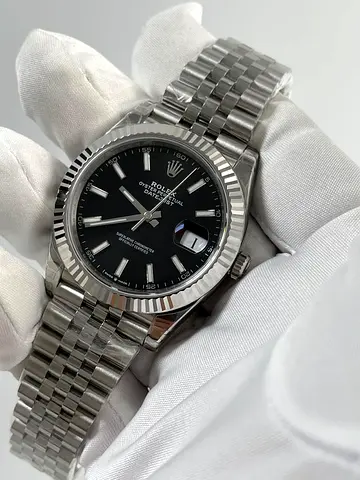 SC Rolex DateJust Black 1-1