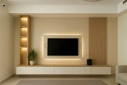 Modern Entertainment System for Sale