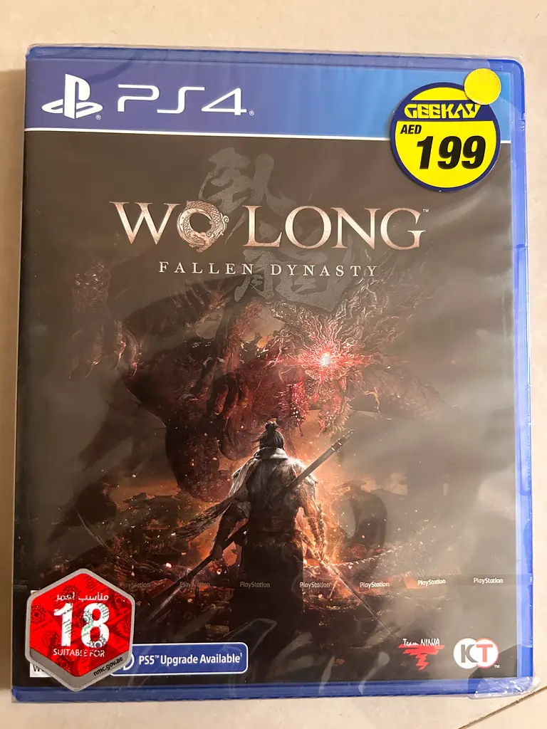 Wo Long Fallen Dynasty – PS4 – Édition Standard – Action Aventure – PEGI 16 – Bon état