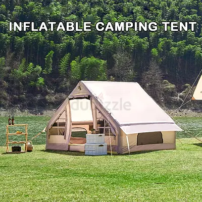 OUNA Waterproof Inflatable Tent Camping Tent for Fishing Hiking Caping Backpacking for 3-8 Persons
