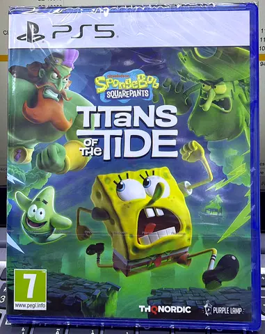 PS5 Spongebob Squarepants Titans Of The Tide Game at Wholesale Price