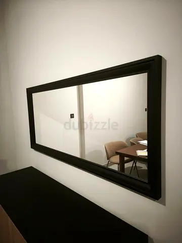 Elegant Black Framed Wall Mirror