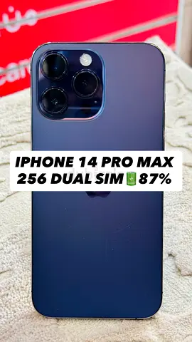 iPhone 14 Pro Max 256GB Dual SIM for Sale - 87% Battery Health!