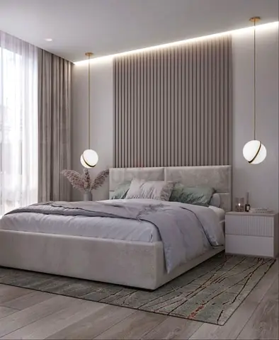 Elegant and Cozy Bed Set with Modern Design