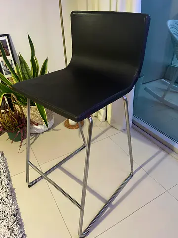 Sleek Brown Bar Stool for Sale