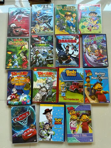 Collection of Family-Friendly DVDs