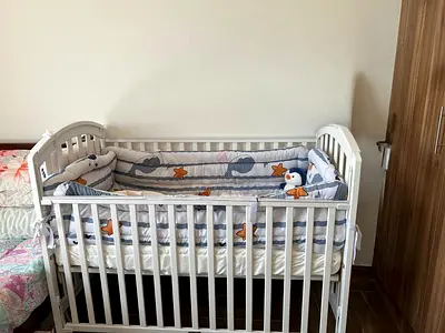 Beautiful and Comfortable Baby Crib for Sale . Not used