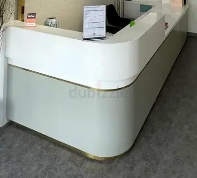 Sleek Modern Reception Desk for Sale