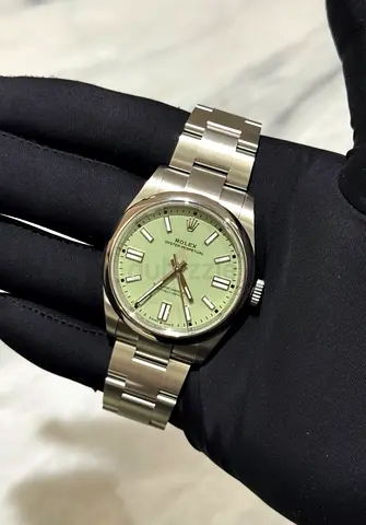 SC Rolex Oyster Perpetual Pistachio 1-1