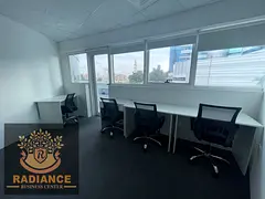 Fully furnished office with Balcony office for 26k annual rent//Ejari from 2000 aed onwards