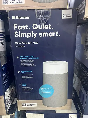 Blueair Blue Pure 411i Max Air Purifier - Clean Air for Your Home