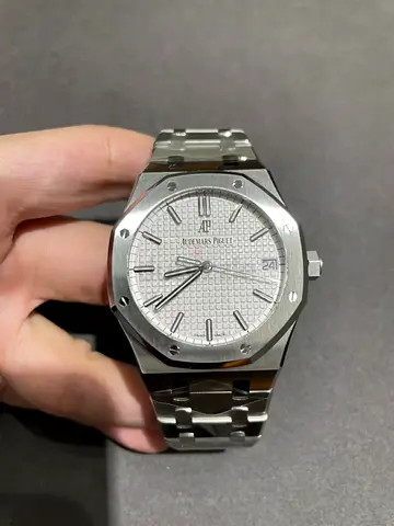 SC Audemars Piguet White 15500 1-1
