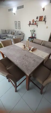 8 seaterDining table with chairs
