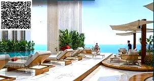 For sale: Sea view, two bedrooms and a living room. Only 5% down payment and the rest over five year