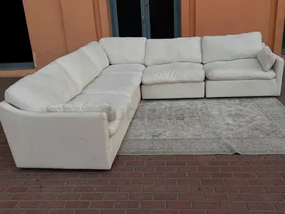 Comfortable White Sectional Sofa for Sale