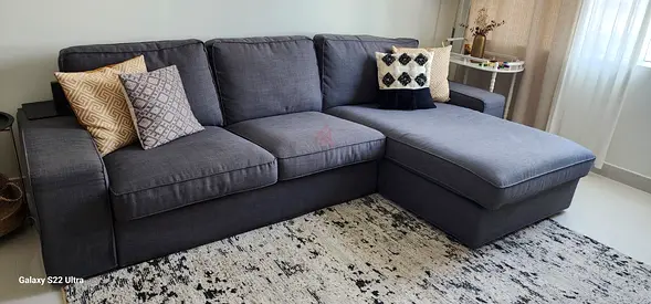 Comfortable Ikea Sectional Sofa in Great Condition