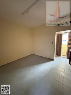 Studio apartment for annual rent in Sharjah, Al Nasiriyah area. Rent is AED 16,000, payable in insta