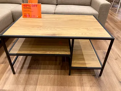 Modern Coffee Table with Storage