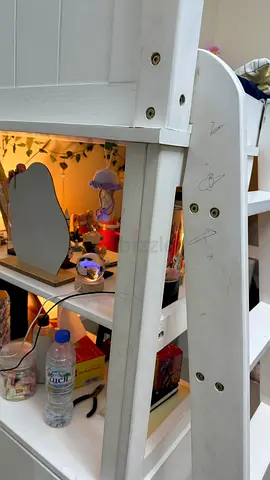 Loft bed ,desk under a bed
