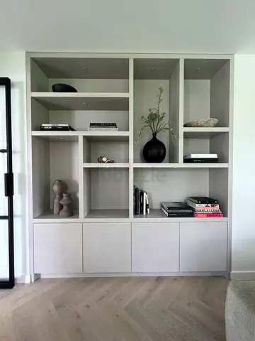 Sleek Modern Bookcase for Sale