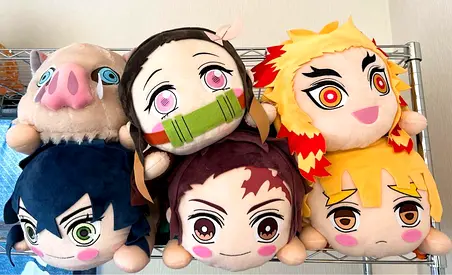 Demon Slayer Sega Mega Jumbo Plush Toys (Tanjiro, Nezuko, Zenitsu, Inosuke and Rengoku)