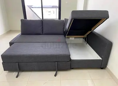L shape sofa bed with storage Ikea