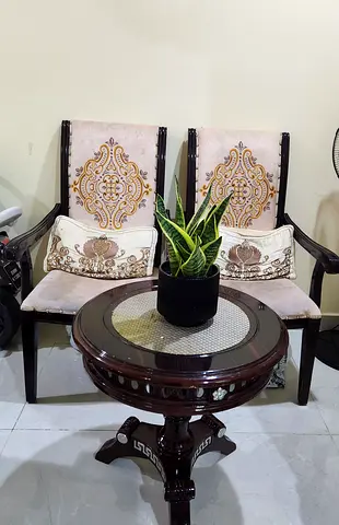 Round Table with 2 chairs