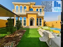 Luxury 5 Bedroom Villa with Maid’s Room &amp; Swimming Pool – Hoshi, Sharjah – 200K