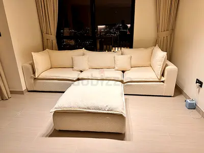 Feather filled modular sofa set Marina home