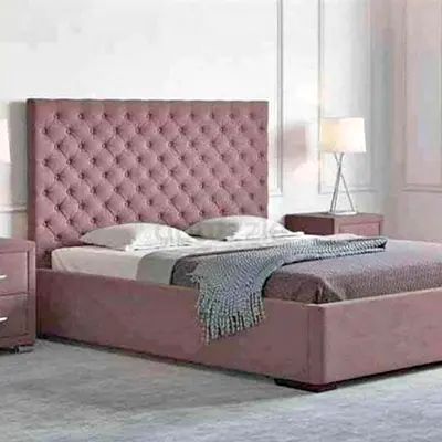 King Size Velvet Bed Frame 180x200