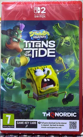 Nintendo Switch 2 Spongebob Squarepants Titans Of The Tide Game at Wholesale Price