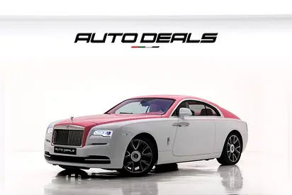 2017 Rolls Royce Wraith | GCC Specs | Very Low Mileage | Two-Tone Exterior | Starlight | 6.6L V12