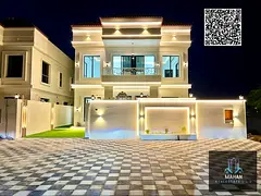 Luxury classic villa in Al Zahiyah area – Ajman Five master bedrooms – Prime location near Sheik
