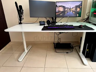 Premium Manual Adjustable Computer Desk – 160×80