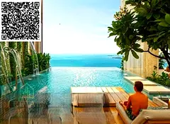 Distinctive two-bedroom apartment with a full sea view. Only 5% down payment.